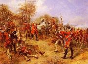 George II at the Battle of Dettingen Robert Alexander Hillingford